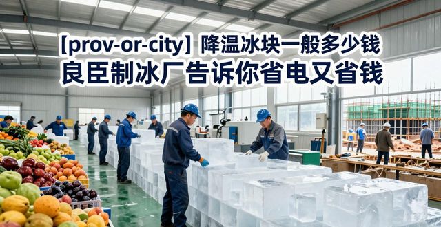 上城降温冰块一般多少钱 良臣制冰厂告诉你省电又省钱
